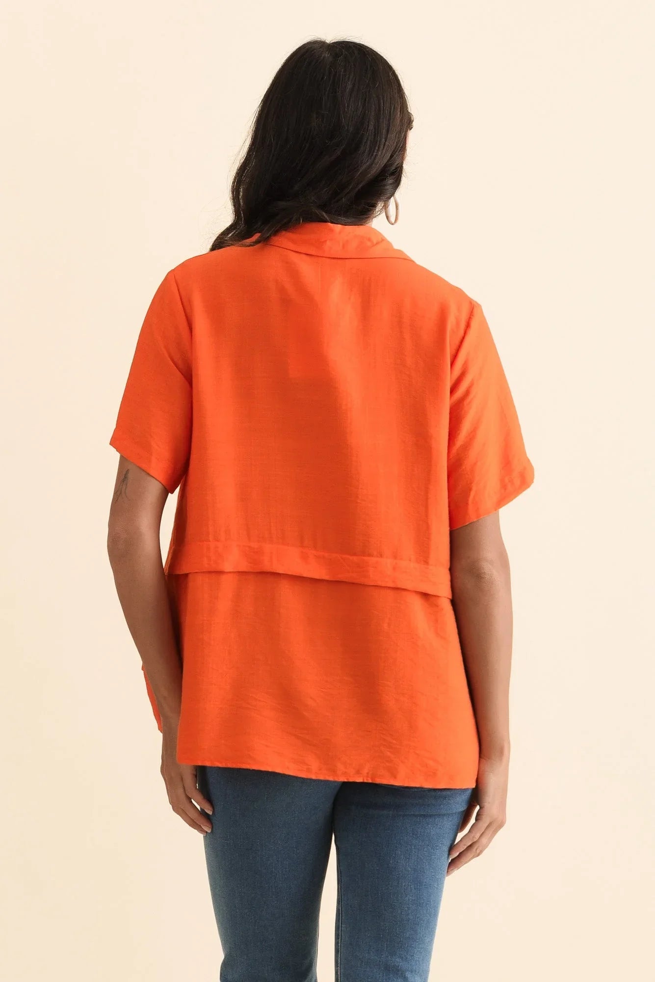 Layered Top - Orange
