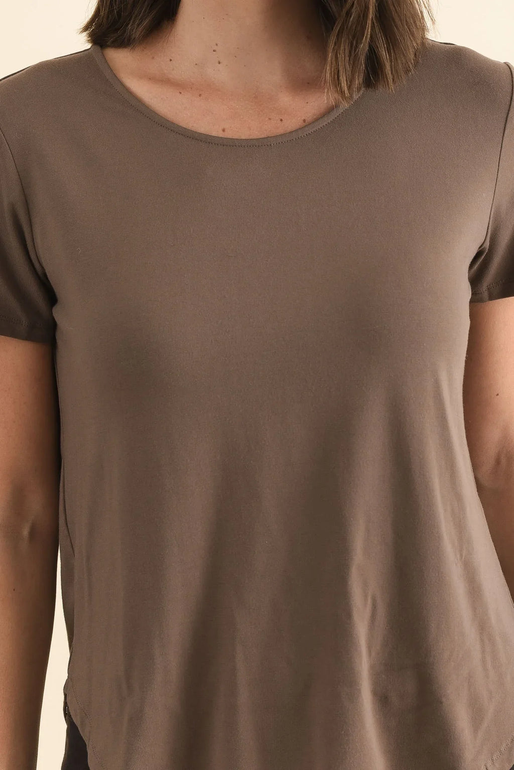 Bamboo Tee-Chocolate