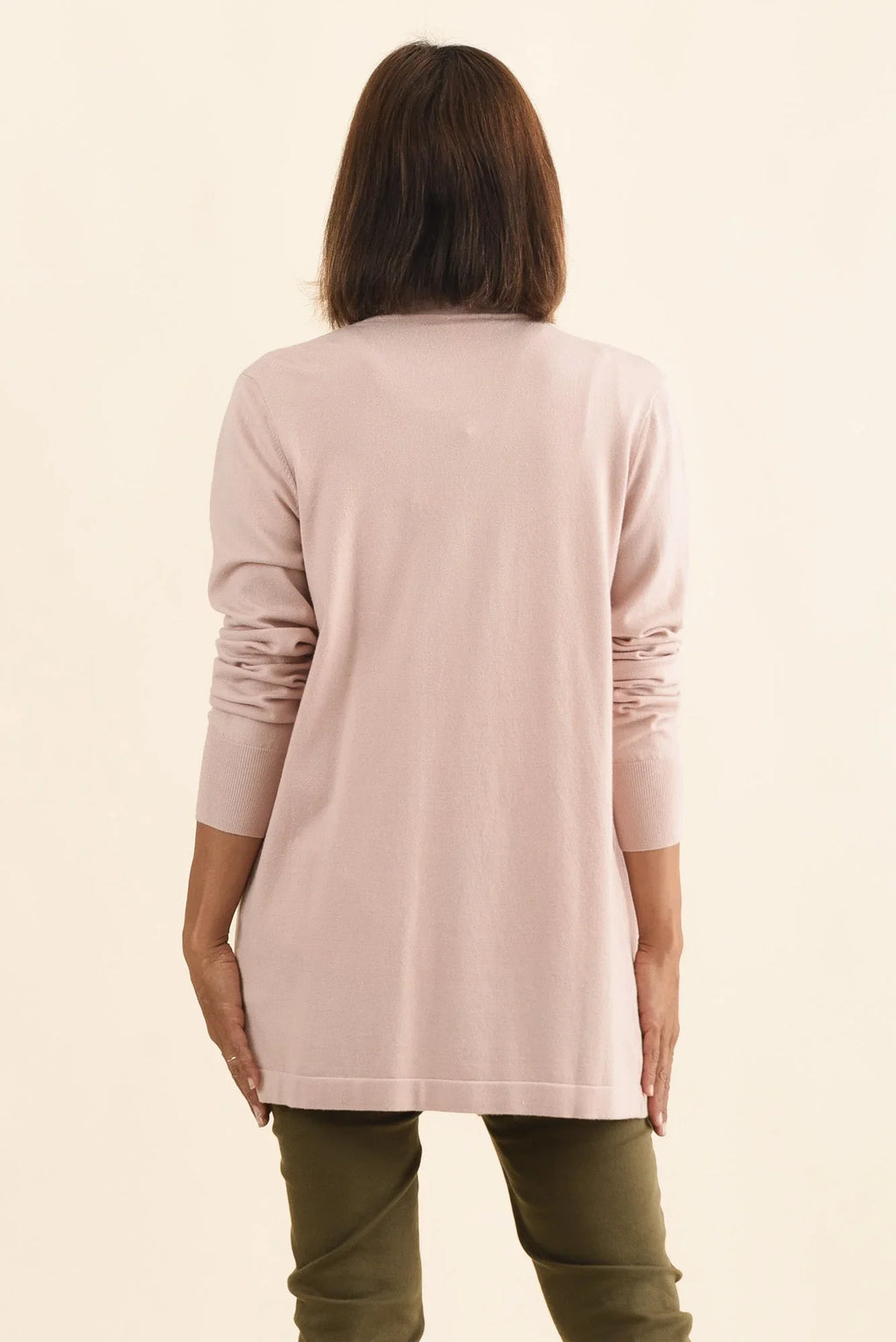 Knit Cardigan - Light Pink